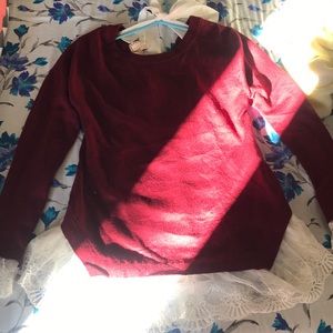 H&M lace sweater